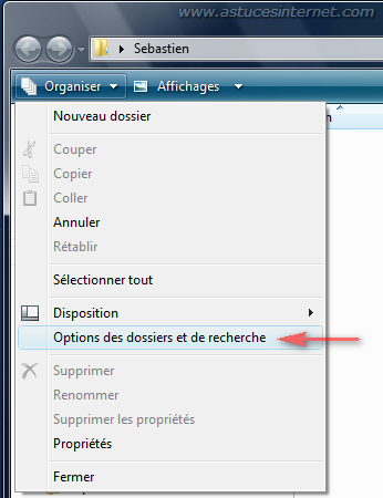 Masquer un fichier caché
