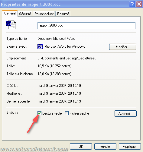Faq Utilisation Comment Mettre Un Document En Lecture Seule
