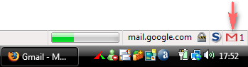 Raccourci vers Gmail Notifier