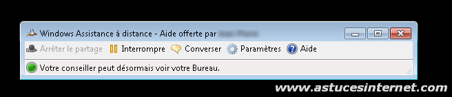 Assistance à distance