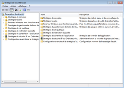 Stratégie de sécurité locale