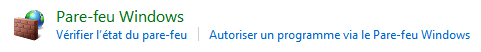 Pare-feu Windows
