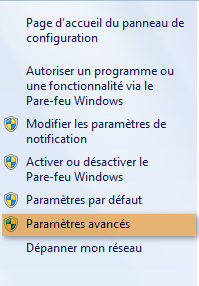 Pare-feu Windows