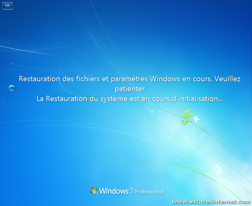 restauration système