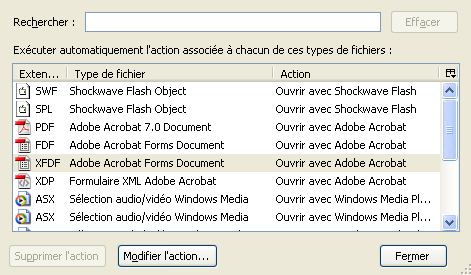 Configurer Firefox