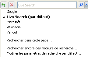 Modification de la fonction recherche