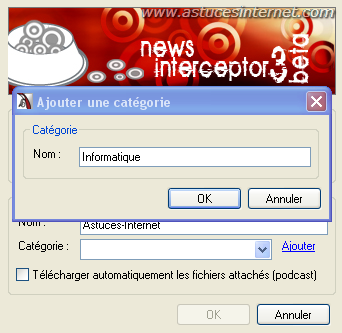 Ajouter un flux RSS