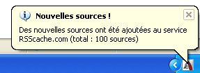 Aperçu des nouvelles sources