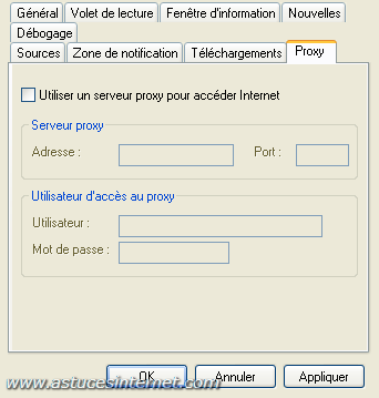 Paramétrage de News Interceptor 3 (étape 5)