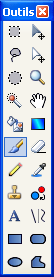 Barre flottante Outils