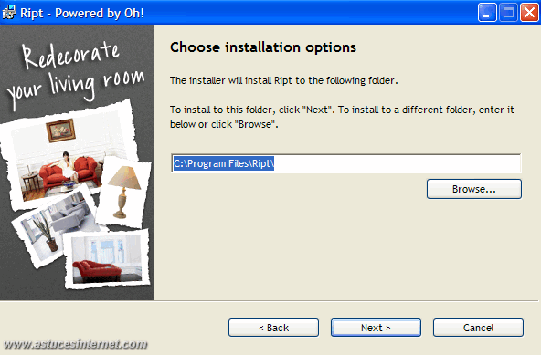 Installation du logiciel
