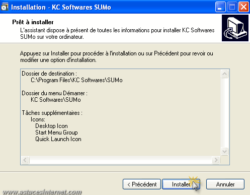 Sumo : Installation