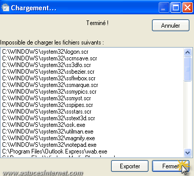 Utilisation du logiciel