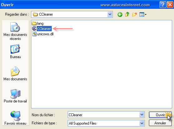 Utilisation du logiciel