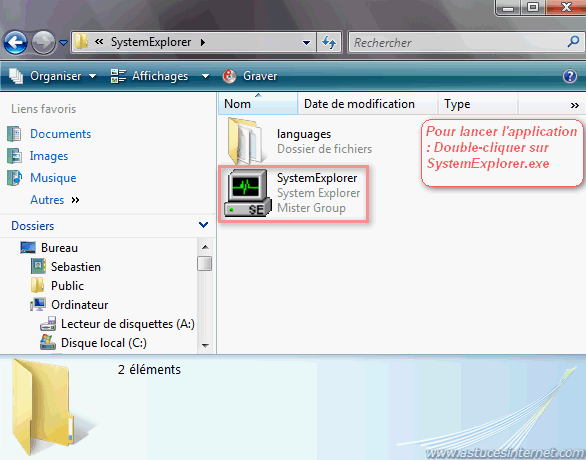 Installation de System Explorer