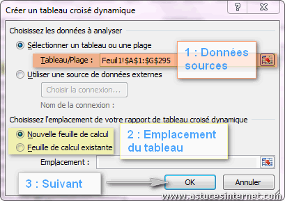 Tableau croisé dynamique