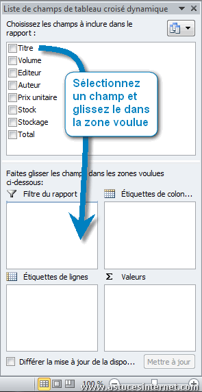 Tableau croisé dynamique