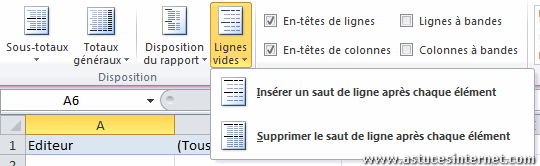 Tableau croisé dynamique