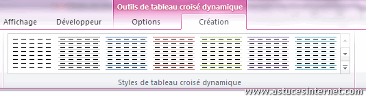 Tableau croisé dynamique