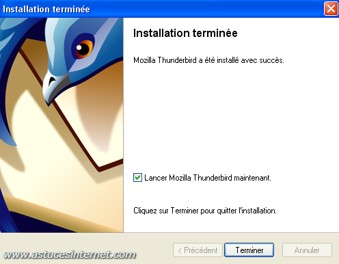 Installation de Thunderbird