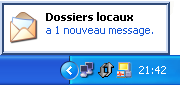 Fenêtre de notification