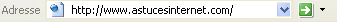 Barre d'outils (adresse) Barre d'outils (adresse)
