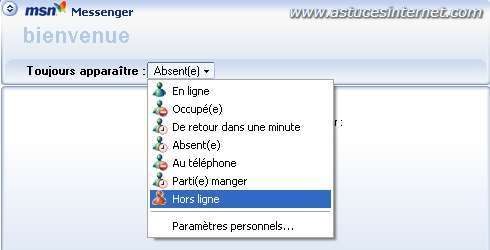 Msn page de demarrage