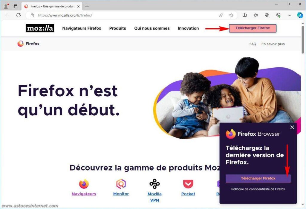 Téléchargement et installation de Firefox – ASTUCES-INTERNET
