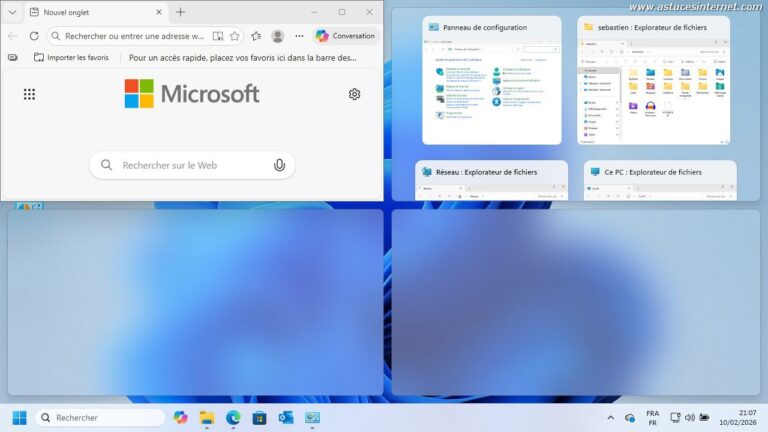 Comment aligner les fenêtres sur votre bureau Windows ? – ASTUCES-INTERNET